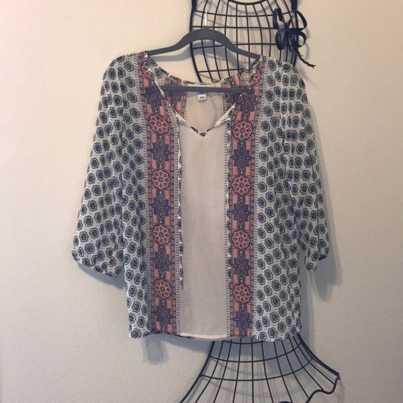 Bohemian style blouse - Picture 1 of 4